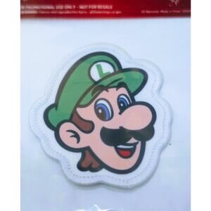 Nintendo 3M Sealed Promo Character Patch Luigi
